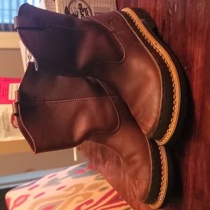 Youth Big boys, Georgia boots, size 5, worn a few times